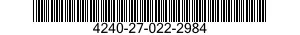 4240-27-022-2984 SPECTACLES,INDUSTRIAL 4240270222984 270222984