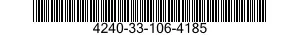 4240-33-106-4185 RESPIRATOR,AIR FILTERING 4240331064185 331064185