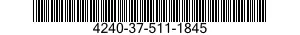 4240-37-511-1845 PLUG,QUICK COUPLER 4240375111845 375111845