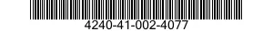 4240-41-002-4077 ADAPTER,QUICK CONNECT AND DISCONNECT 4240410024077 410024077