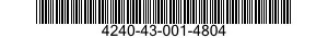 4240-43-001-4804 CANISTER,GAS MASK 4240430014804 430014804