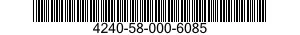 4240-58-000-6085 BLOWER UNIT,AIR FILTERING RESPIRATOR 4240580006085 580006085