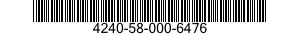 4240-58-000-6476 MASK,AIR LINE 4240580006476 580006476