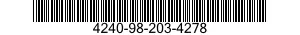 4240-98-203-4278 MASK,DIVER'S 4240982034278 982034278