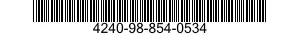 4240-98-854-0534 PLATE,CHAIN PULL 4240988540534 988540534