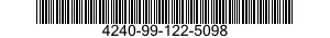 4240-99-122-5098 GOGGLES,INDUSTRIAL 4240991225098 991225098