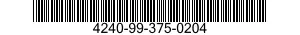 4240-99-375-0204 FILTER,GAS-PARTICULATE 4240993750204 993750204