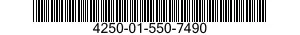 4250-01-550-7490 RUB RAIL DETAIL 4250015507490 015507490