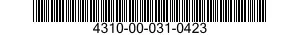4310-00-031-0423  4310000310423 000310423