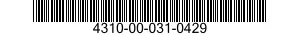 4310-00-031-0429  4310000310429 000310429
