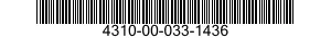 4310-00-033-1436 BLOCK,CYLINDER,HIGH 4310000331436 000331436