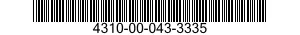 4310-00-043-3335  4310000433335 000433335
