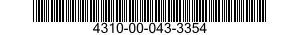 4310-00-043-3354  4310000433354 000433354