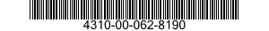 4310-00-062-8190 RING,PISTON 4310000628190 000628190