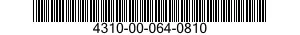 4310-00-064-0810  4310000640810 000640810