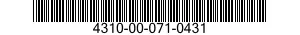 4310-00-071-0431  4310000710431 000710431
