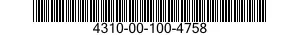 4310-00-100-4758 RING SET,PISTON 4310001004758 001004758