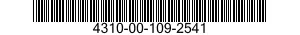 4310-00-109-2541  4310001092541 001092541