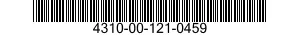 4310-00-121-0459  4310001210459 001210459