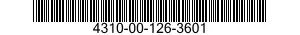 4310-00-126-3601  4310001263601 001263601