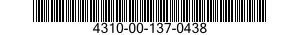 4310-00-137-0438  4310001370438 001370438