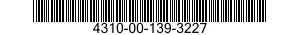 4310-00-139-3227  4310001393227 001393227