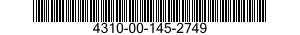 4310-00-145-2749  4310001452749 001452749