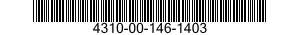 4310-00-146-1403  4310001461403 001461403