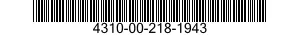 4310-00-218-1943  4310002181943 002181943