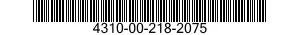 4310-00-218-2075  4310002182075 002182075