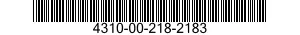4310-00-218-2183  4310002182183 002182183