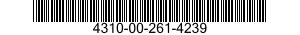 4310-00-261-4239  4310002614239 002614239