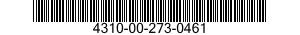 4310-00-273-0461 RING,PISTON 4310002730461 002730461