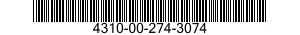 4310-00-274-3074  4310002743074 002743074