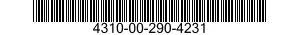 4310-00-290-4231  4310002904231 002904231