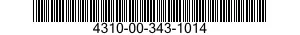 4310-00-343-1014 AIR CLEANER,INTAKE 4310003431014 003431014