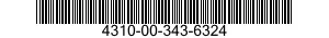 4310-00-343-6324  4310003436324 003436324