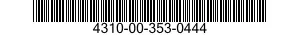 4310-00-353-0444  4310003530444 003530444