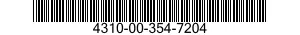 4310-00-354-7204  4310003547204 003547204