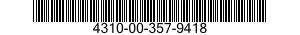 4310-00-357-9418  4310003579418 003579418