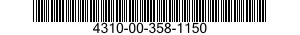 4310-00-358-1150  4310003581150 003581150