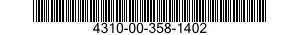 4310-00-358-1402  4310003581402 003581402