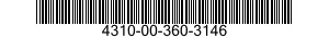 4310-00-360-3146  4310003603146 003603146