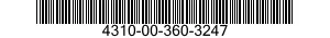 4310-00-360-3247  4310003603247 003603247