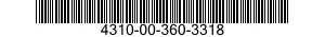 4310-00-360-3318  4310003603318 003603318