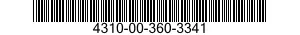 4310-00-360-3341  4310003603341 003603341