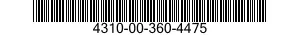 4310-00-360-4475  4310003604475 003604475