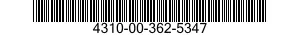 4310-00-362-5347  4310003625347 003625347
