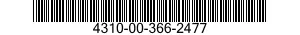 4310-00-366-2477  4310003662477 003662477