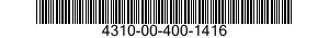 4310-00-400-1416  4310004001416 004001416